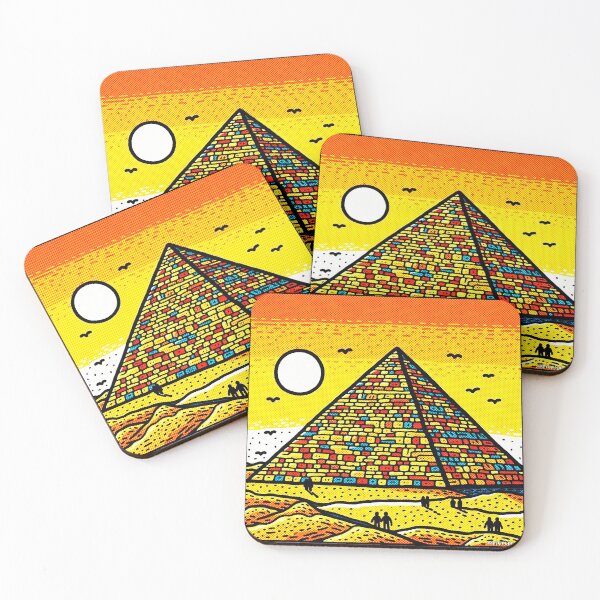 Item preview, Great Pyramids of GIza designed and sold by PickledjoArt.