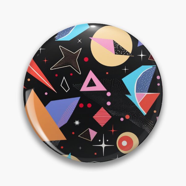 Item preview, Psychedelic Rhythms Angular Pattern designed and sold by DreamBackDrops.