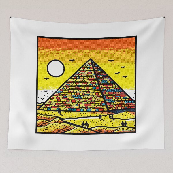 Item preview, Great Pyramids of GIza designed and sold by PickledjoArt.