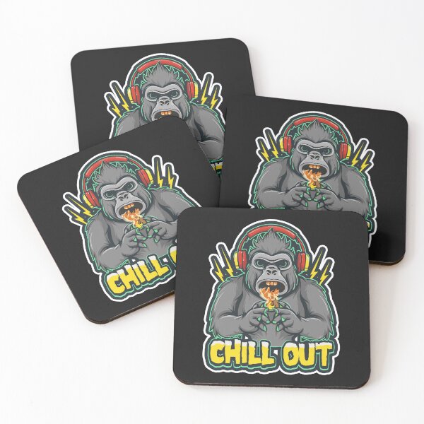 Item preview, Jungle Beats: The Chill Out Gorilla designed and sold by diegomenjivar92.