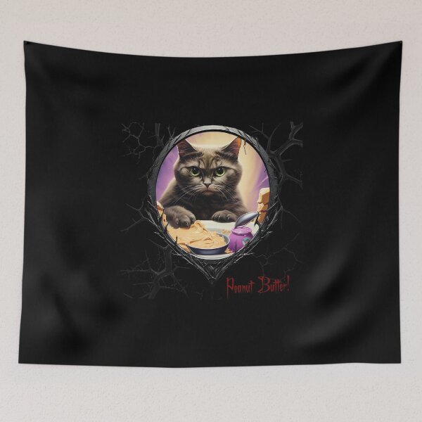 Item preview, Cats & Kittens Making A Huge Peanut Butter Mess designed and sold by FatCatStudios.