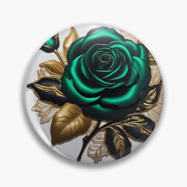 Item preview, Baroque Inspired Green Roses designed and sold by DesignsByPrnces.