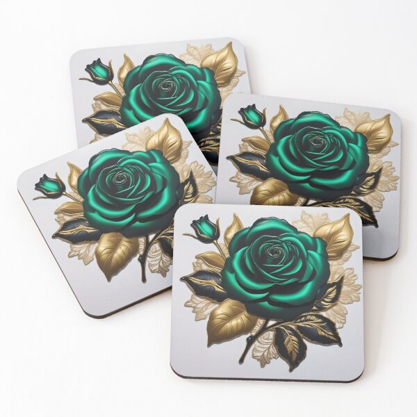Item preview, Baroque Inspired Green Roses designed and sold by DesignsByPrnces.