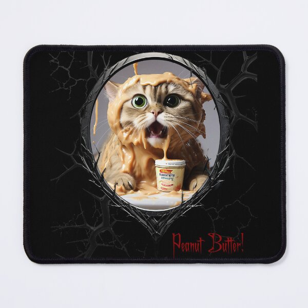 Item preview, Cats & Kittens Making A Huge Peanut Butter Mess designed and sold by FatCatStudios.