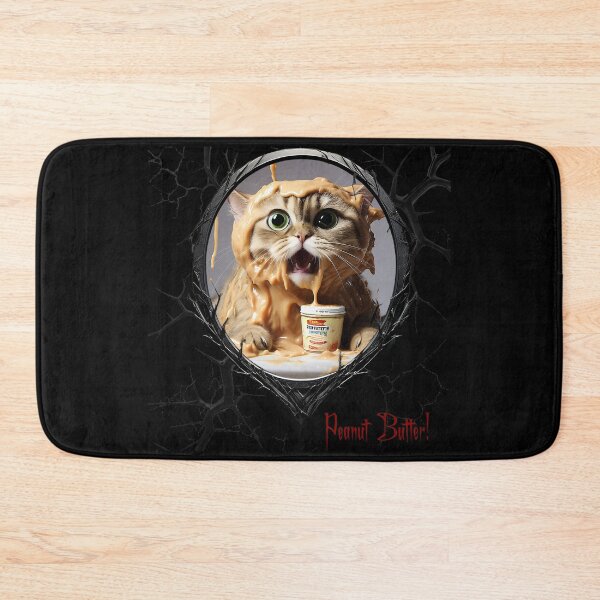 Item preview, Cats & Kittens Making A Huge Peanut Butter Mess designed and sold by FatCatStudios.