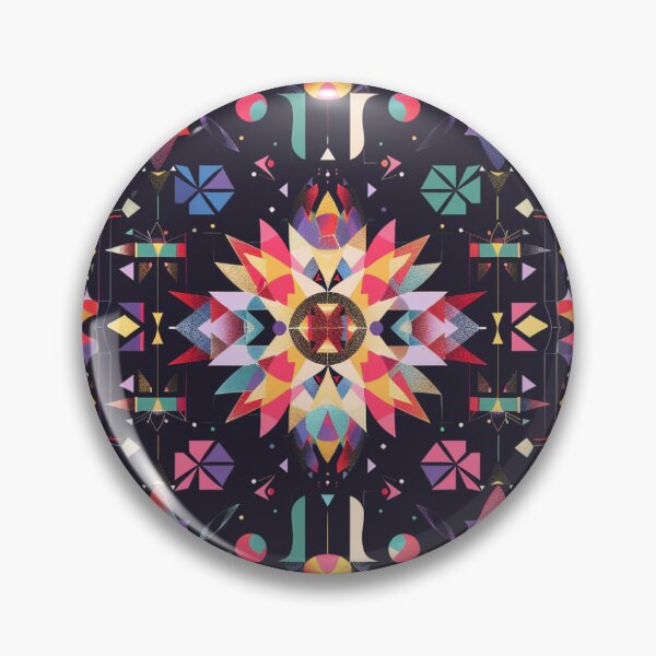 Item preview, Geometric Radiant Dreamscape Pattern designed and sold by DreamBackDrops.