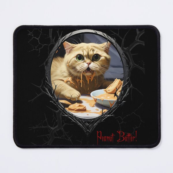 Item preview, Cats & Kittens Making A Huge Peanut Butter Mess designed and sold by FatCatStudios.