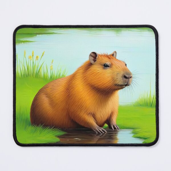 Item preview, Cute capybara designed and sold by myikigai.