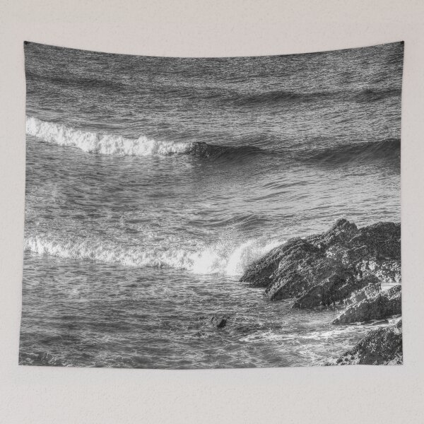 Item preview, Breaking Waves On Cornwall Rocks designed and sold by Londonimages.