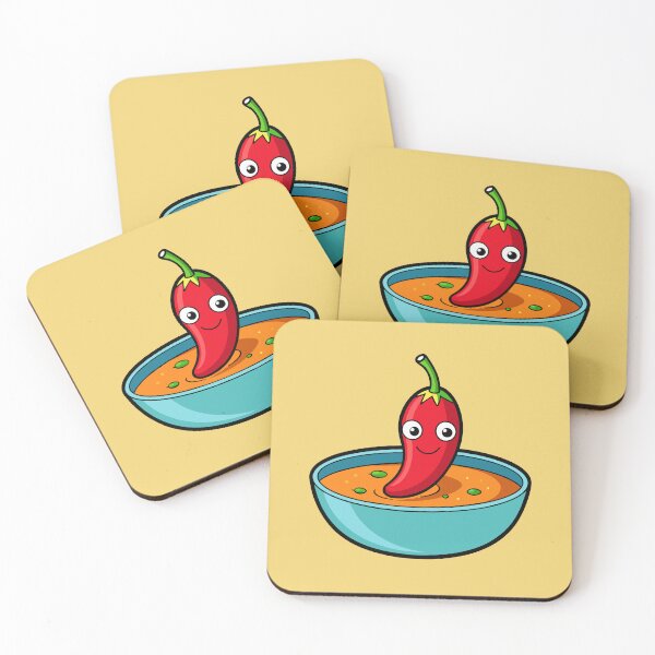 Item preview, Chili Pepper Swimming In the Chili Soup designed and sold by Lelijo.