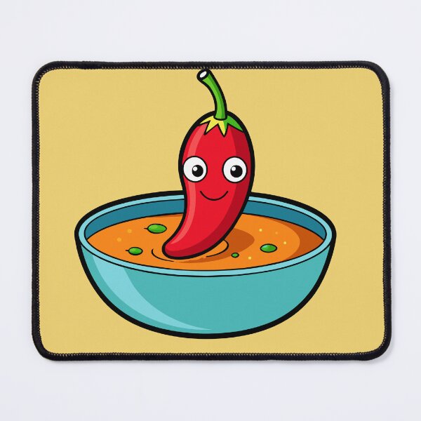 Item preview, Chili Pepper Swimming In the Chili Soup designed and sold by Lelijo.