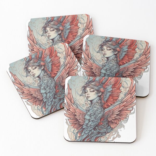 Item preview, Winged Artistry: Elevate Your Style with Future-Inspired Tattoo Designs designed and sold by Leo digital art.