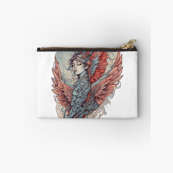 Item preview, Winged Artistry: Elevate Your Style with Future-Inspired Tattoo Designs designed and sold by Leo digital art.