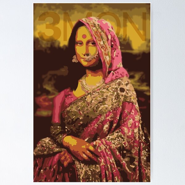 Item preview, Indian Mona Lisa designed and sold by emondhar.