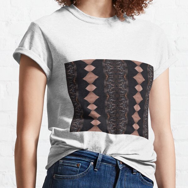 Leather, lace, Disposition, tone, structure, framework, composition, frame Classic T-Shirt