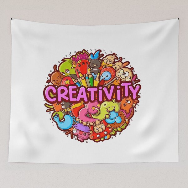 Item preview, Creative Kaleidoscope Emblem designed and sold by NickTaroDesign.