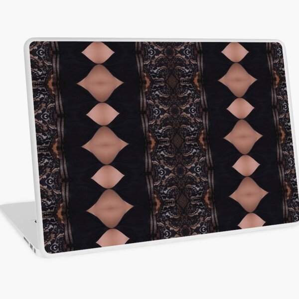 Leather, lace, Disposition, tone, structure, framework, composition, frame Laptop Skin