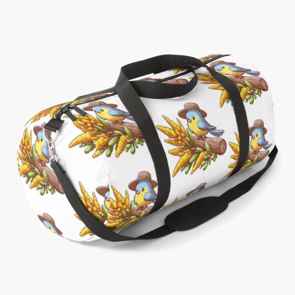 Item preview, Wattle and Bird: A Burst of Color with a Wattlebird designed and sold by Digital Dreams Arts.