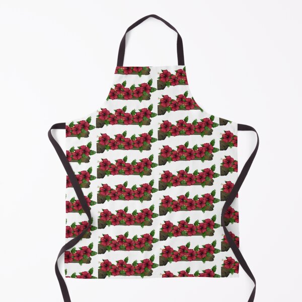 Item preview, Red Hibiscus Flowers designed and sold by ElomaArts.