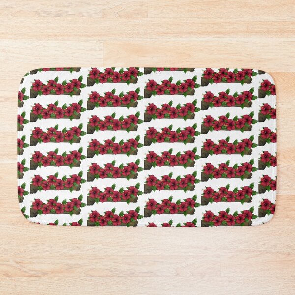 Item preview, Red Hibiscus Flowers designed and sold by ElomaArts.