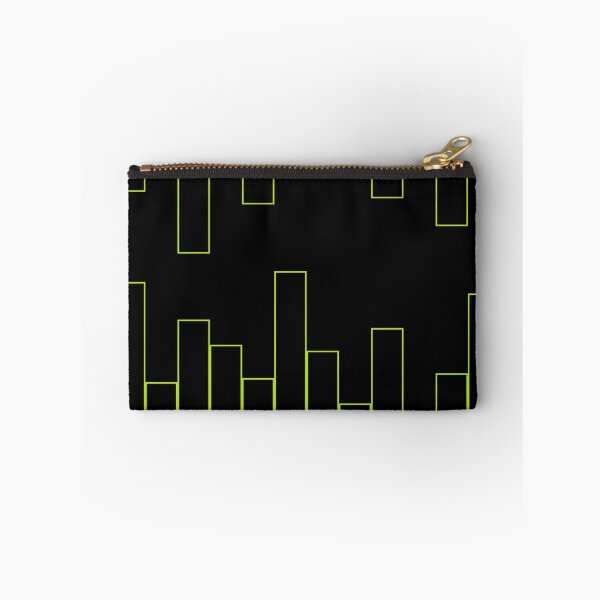 Aperçu de l'œuvre Rectangles vert lime et noirs créée et vendue par LAEC-Shop.