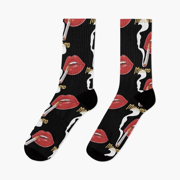 Item preview, Red Lips Smoking designed and sold by ArichierArty.