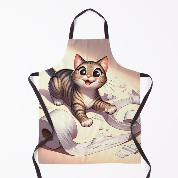 Item preview, Mischievous Whisker's Toilet Paper Romp designed and sold by Felix Tanner.