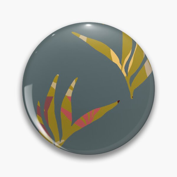 Item preview, modern abstract leaf pattern for a good mood 1 designed and sold by AlessandraWood.