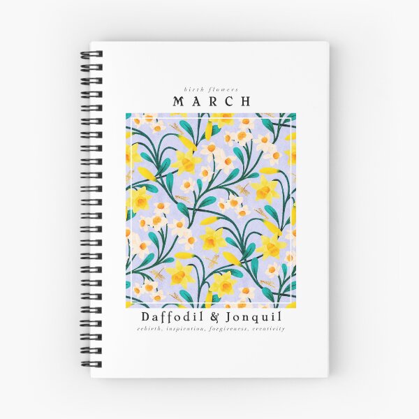 Item preview, Daffodil & Jonquil March Birth Flowers designed and sold by RebeccaFlaherty.