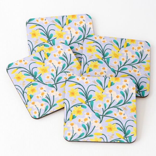 Item preview, Daffodil & Jonquil March Birth Flowers designed and sold by RebeccaFlaherty.