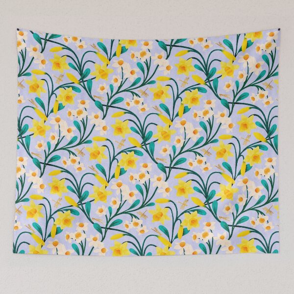 Item preview, Flores de nacimiento de marzo de narciso y junquillo designed and sold by RebeccaFlaherty.