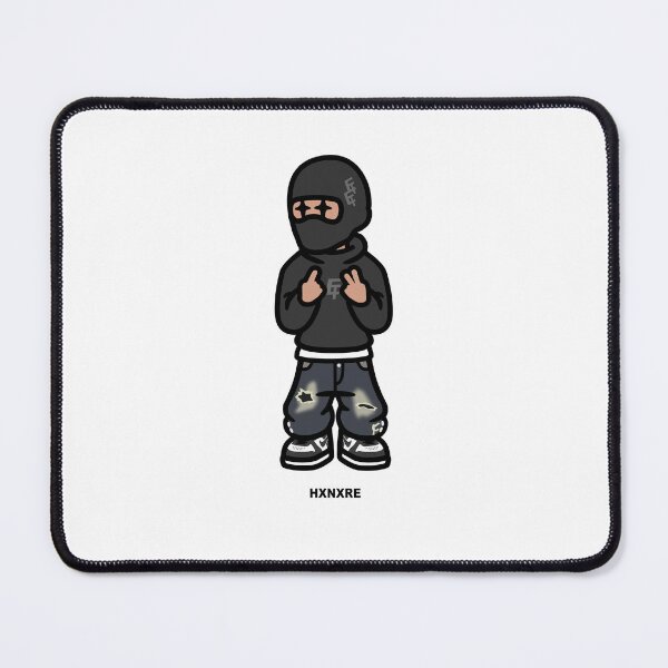 Item preview, Urban Ninja Cartoon Character Design designed and sold by HXNXRE ART.