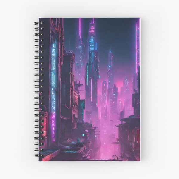 Item preview, Neon Cityscape: Cyberpunk Skylines designed and sold by Ayman Toumarti.