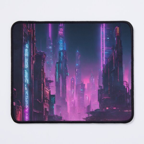 Item preview, Neon Cityscape: Cyberpunk Skylines designed and sold by Ayman Toumarti.