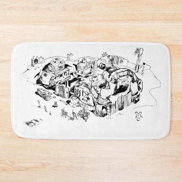 Item preview, Ruins in the desert designed and sold by Ema-Bubble.