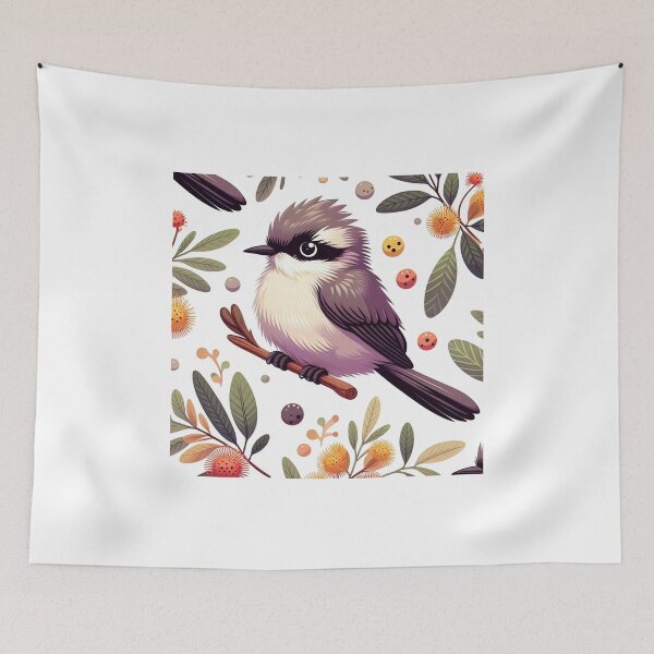 Item preview, Wattle and Bird: A Wattlebird in Bloom designed and sold by Digital Dreams Arts.