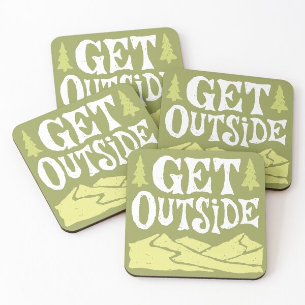 Item preview, Get Outside Mountain Typography designed and sold by suttonbelyea.
