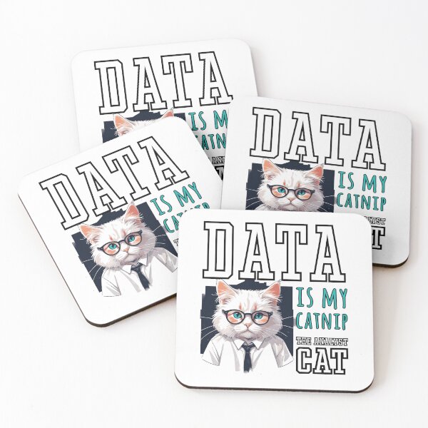 Item preview, Data is my catnip, the analyst cat designed and sold by KaiLabsArt.