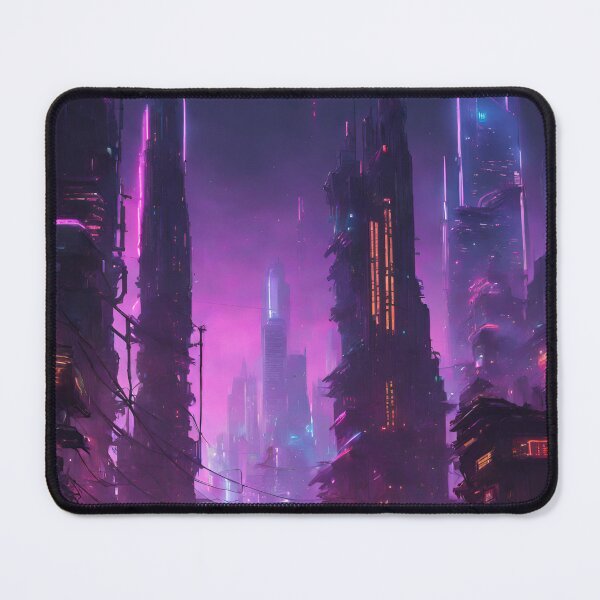 Item preview, Neon Cityscape: Cyberpunk Skylines designed and sold by Ayman Toumarti.