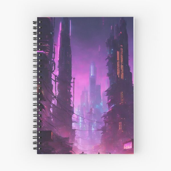 Item preview, Neon Cityscape: Cyberpunk Skylines designed and sold by Ayman Toumarti.