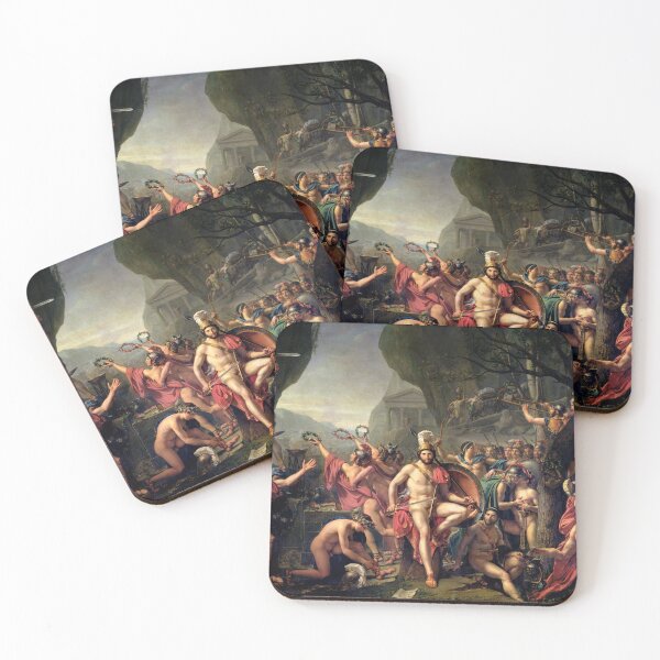 Item preview, Leonidas at Thermopylae - por Jacques-Louis David designed and sold by etos-ars.