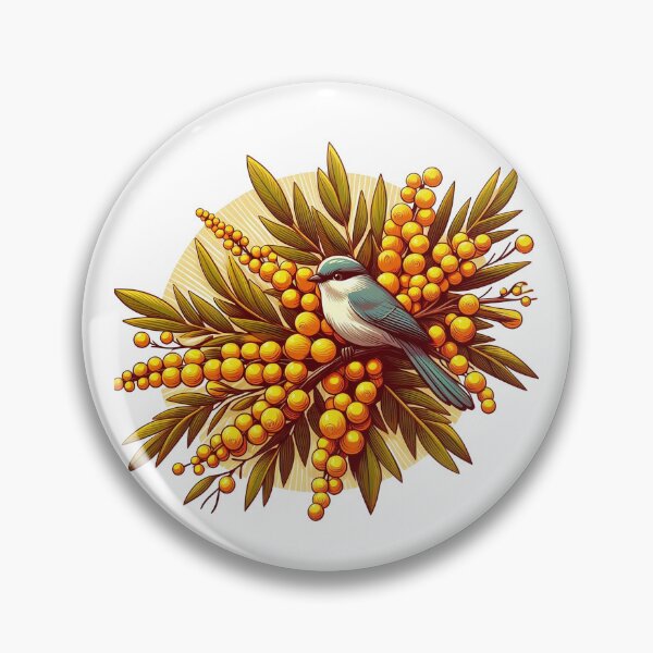 Item preview, Wattle and Bird: A Wattlebird in a Paradise Setting designed and sold by Digital Dreams Arts.