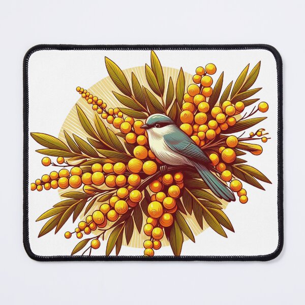 Item preview, Wattle and Bird: A Wattlebird in a Paradise Setting designed and sold by Digital Dreams Arts.