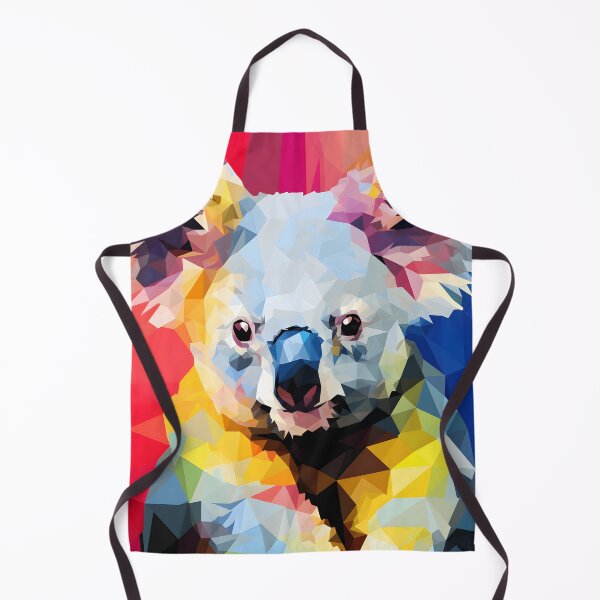 Artikelvorschau, Koala-Porträt. Tier bunt. Tierkissen. entworfen und verkauft von formform.