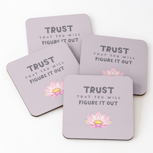 Item preview, Trust that you will figure it out designed and sold by crumbs-of-life.