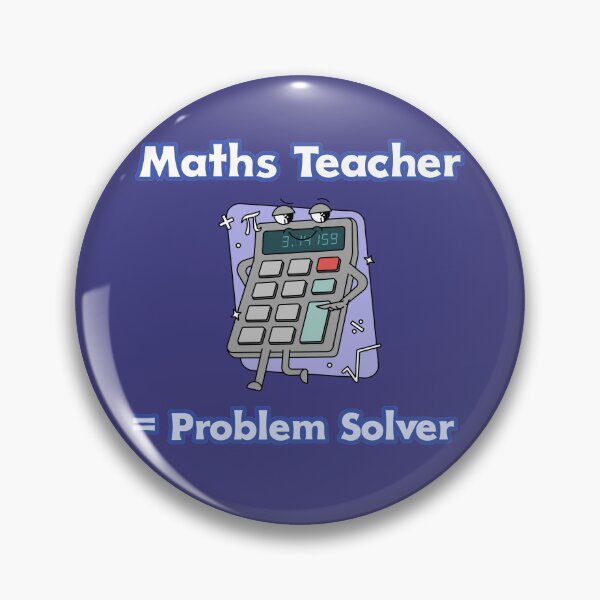 Item preview, Math Teacher Equals Problem Solver designed and sold by Rebel-Design.