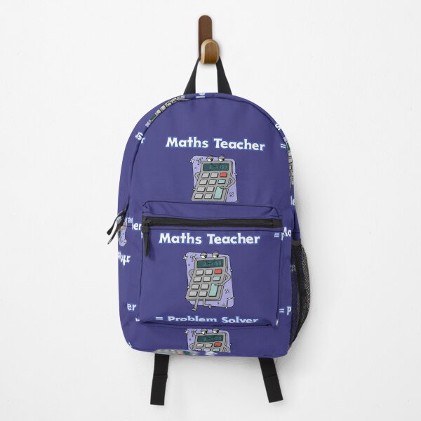 Item preview, Math Teacher Equals Problem Solver designed and sold by Rebel-Design.