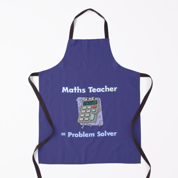Item preview, Math Teacher Equals Problem Solver designed and sold by Rebel-Design.