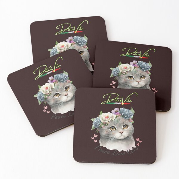 Item preview, Funny Cat Dolcevita designed and sold by Riccapaint78.