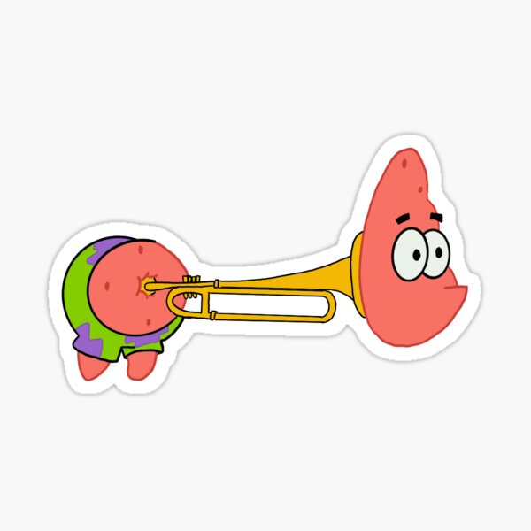 Item preview, Spongebob Squarepants Trumpet designed and sold by trevortkolman.
